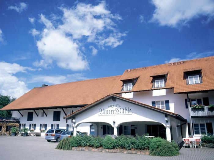 Hotel "Untere Muhle" Schwabmuhlhausen Exterior photo